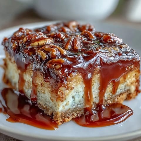Kentucky Derby Pecan Pie Bars with Bourbon Glaze in a baking pan, golden crust topped with glossy pecan filling and drizzled bourbon glaze, perfect for Derby Day.