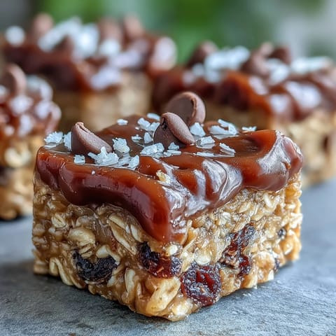 Chewy oat and peanut butter bites, sweetened with honey and packed with mini chocolate chips for a tasty treat.