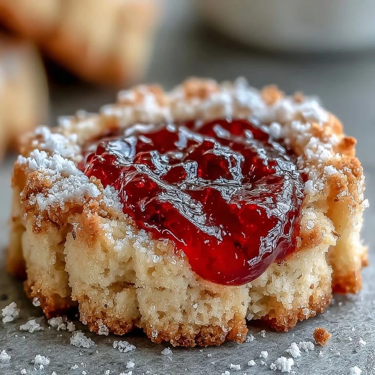 A platter of Raspberry Swirl Shortbread Cookies is elegantly dusted with sugar, perfect for afternoon tea or gifting.
