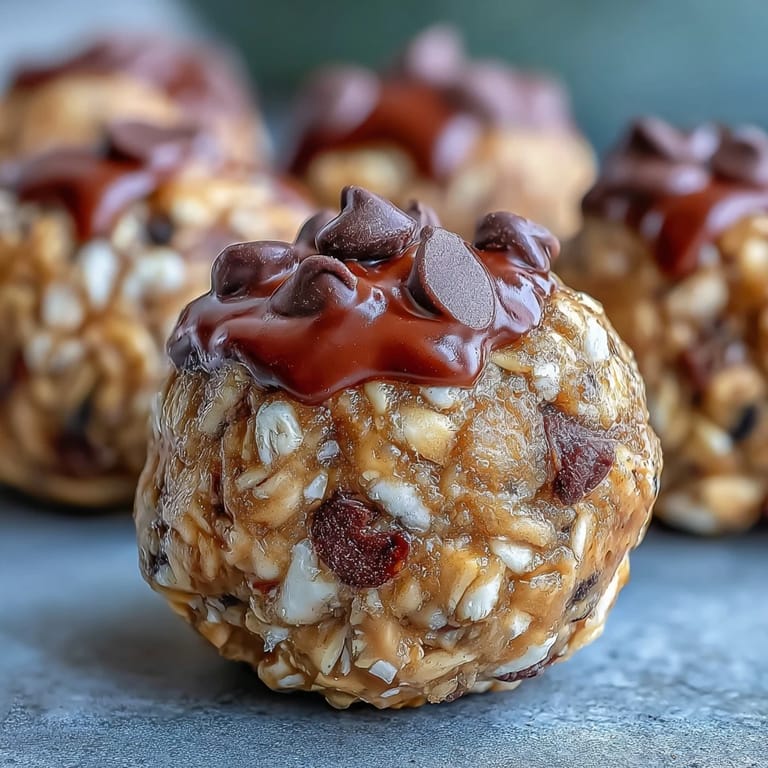 No-bake peanut butter oat bites with flaxseed and coconut, a healthy, grab-and-go snack for busy days.